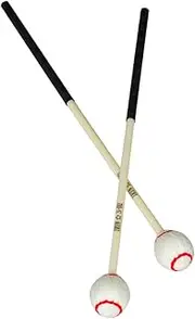 GREENADSCAPE 1 Pair Lightweight Marimba Mallets with Comfortable Grip Durable Percussion Drumsticks for Tongue Drum and Xylophone for Musicians and Beginners
