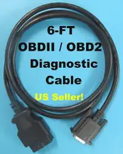 Mac Tools Main OBD2 OBDII Cable For Perceptor Elite Plus Scan Tool ET2005A 6FT