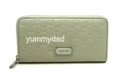 OROTON ROCHE LARGE MULTI POCKET ZIP AROUND LEATHER WALLET IVORY COLOUR BNIB