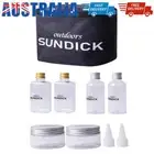 _ 8pcs Pepper Spice Storage Jars Outdoor Picnic BBQ Seasoning Containers Bottle