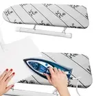 Small Ironing Board Auxiliary Tool Sleeve Rack Portable Tabletop Iron Board for