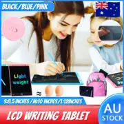 8.5" 10" 12" LCD Writing Tablet Drawing Board Colorful Doodle Handwriting Pad AU