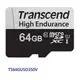 創見 高耐用記憶卡 【TS64GUSD350V】 64GB micro-SDXC 行車記錄器 監視攝影機 新風尚潮流