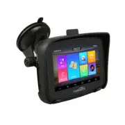 5" Android Motorcycle GPS Navigation Waterproof 16GB SAT NAV Bluetooth Free Maps