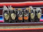 Vtg Halloween Candle Lot Of 6 Skulls & Witches Kmart NEW NOS