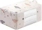 Quilt Clothes Storage Bag Big Capacity Non-Woven Dustproof Zipped Wardrobe Size 2 Organizer Closet
