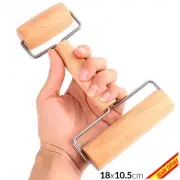 2 IN One Roller Wood Dough Pastry Pizza Pasta Hand Rolling Pin DIY