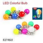 SMD 2835 Home Decor Flashlight G45 Lamp LED Bulb Colorful Light E27 B22