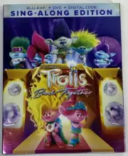 Trolls Band Together Sing-Along Edition (Blu-Ray DVD) W/Slipcase NO Digital Code