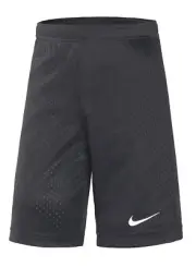 NWT NIKE BOYS KIDS DARK GRAY FULLY LINED MESH KNIT SHORTS SIZE 7 ~ MSRP $20.00