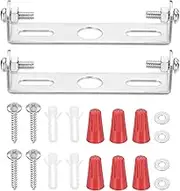 uxcell 70mm (2.8") Universal Light Fixture Mounting Bracket Kit, 2 Set Light Crossbar Ceiling Light Plate with Screw for Wall Light Ceiling Light Pendant Chandelier