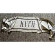 KITH Jacquard Scarf - New - Color = Veil (Beige/Tan) - Luxury