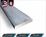 1/8" x 5/8" Flat Metal Bar - Metal Stock - Mild Steel - 11" inch Long