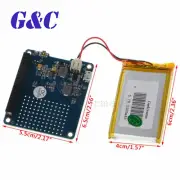 UPS HAT Board 2500mAh Lithium Battery For Raspberry Pi3 Model B/Pi 2B/B+/A+ A2TM