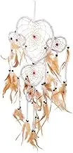 CORHAD Dream Catcher Ornament Handmade Bedroom Hanging Decor Plume Dreamcatcher for Home Wall Hanging Romantic Boho Style for Car Nursery Decor