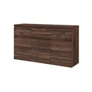 Kaden 1.44m Sideboard Buffet Storage Cabinet - Walnut