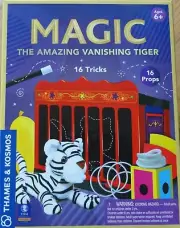 The Amazing Vanishing Tiger Magic Trick 16 Tricks Thames & Kosmos 698844