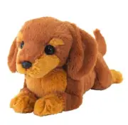 Brown Miniature Dachshund Dog Soft Toy For Kids Stuffed Animal Plush Toy 40cm