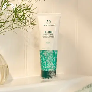 The Body Shop 茶樹淨膚深層泡沫潔面乳-125ML