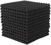 TAVICE Compatible Studio Acoustic Foam Sound Absorbtion Proofing Panels Tiles Wedge 30 * 30cm | 2.5CM thick | [24 Pack]