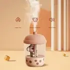 Cute Mist Household Humidifier Milk Tea Cup Mini Air Humidifier Babies Nursery