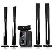 beFree Sound 5.1 Channel Bluetooth Surround Sound Speaker System