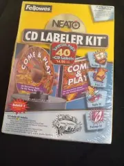 CD Labeler Kit Fellowes Neato Special Pack Templates For All Media/160b
