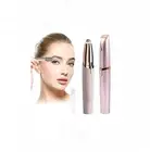 Portable Electric Facial Brows Hair Removal Epilators Painless (Rose Gold)