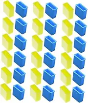 40pcs USB Dust Plug Caps Silicone Charging Cable Protectors for Phone Tablet Camera Waterproof USB Port Covers