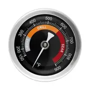 3.3" Grill Thermometer Replacement Part for Big Green Egg, Char Griller, BBQ