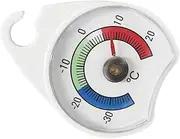 CLISPEED Professional Pointer Temperature for Fridge and Freezer High Precision Refrigerator Thermometer for Kitchen and Supermarket Cold Storage Monitoring