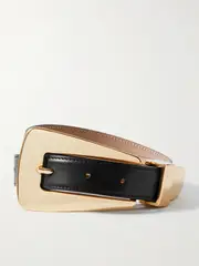 [KHAITE] KHAITE - Lucca Leather Belt - Black - 75 75 Black