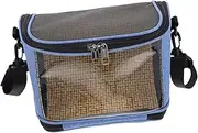 FONDOTIN Outdoor Pet Bag Parrot Carrier Breathable Mesh Compact and Easy to Store Shoulder Bag for Small Pet Birds