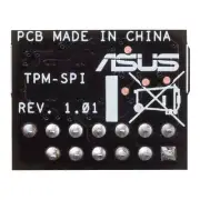 ASUS TPM-SPI TPM Chip, Improve Your Computer's Security. 14-1 pin and SPI interf