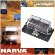 Narva 4-Way ATS Fuse Box W/ LED Fault Indicator Single Power-In Terminal Blister