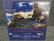 SunsOut 1000 Piece Puzzle BIRTHRIGHT OF FREEDOM by Ray Simon