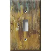 SnazzySwitch Deer Decorative Light Switch Plate Cover