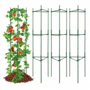 4 Packs Tomato Cages for Garden 1620 mm Tomato Plant Stakes Support Cage