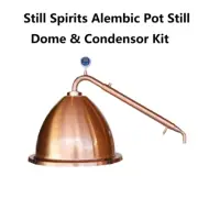 Still Spirits Copper Alembic Pot Still Dome and Condensor Kit (No Boiler)