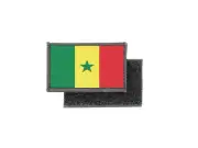 Flag patch printed badge country senegal