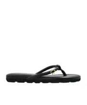Gianvito Rossi Signature Flip Flop Sandals 38.5,39 black