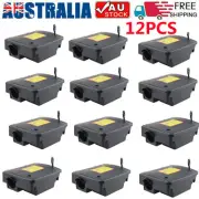 12 X Defence Rat Bait Station Trap Lockable Control Box Rodent Poison Mouse NEW