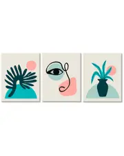 Ready2HangArt Boho Greco XIII Wrapped Canvas Wall Art