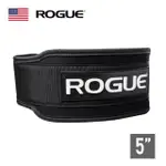 【美國 ROGUE】5吋 CROSSFIT NYLON BELT 專業健身 重訓腰帶(重訓 舉重 蹲舉硬舉)