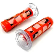 Beauty Hand Grips For Harley Honda Yamaha US Pair 22mm 25mm Motorcycle Handlebar