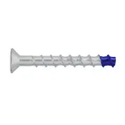DeWALT 10 x 100mm Blue Tip Galvanised Countersunk Screw Bolt - 25 Pack