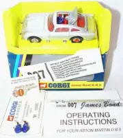 Corgi Toys 1:43 JAMES BOND 007 ASTON MARTIN DB.5 #96655 MIB`95 Limited Ed. Rare!