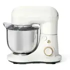 Beautiful 3.5 Qt Stand Mixer, White Icing with Flat Beater, Dough Hook, Balloon