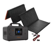 Voltx 1800W Power Station+ 100W solar Panel mat+ mc4 to dc5521 cable