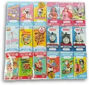 Kids Pocket Facial Tissues Bundle - Spiderman, Despicable Me, Jurassic Park, Paw Patrol, Thomas & More- Travel Size -36 Packs